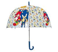HOVUK Parapluie classique pour enfants, filles, parapluie à manche avec caractère imprimé, coupe-vent, parapluie de pluie à baldaquin pour âge 3-7 ans, S