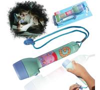 HOVUK Peppa-Pig Lampe torche LED pour enfants - Grande lampe en plastique pour les nuits d'été, voyages et cadeaux de plein air 3+