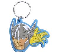 HOVUK® Porte-clés en caoutchouc 2D pour enfants Thor Boys à collectionner Super Hero