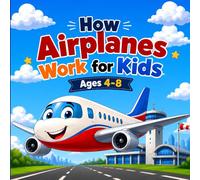 How Airplanes Work for Kids Ages 4-8: Fun and Simple Airplane Science Book, Learn About Wings, Engines, Pilots, Airports, and How Airplanes Fly
