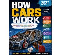 HOW CARS WORK 2027: An Illustrated Guide for Teens and Beginners to Engines, Gears, Brakes, Electric Vehicles, Smart Technology, Safety Systems, Car Care, and Automotive Science
