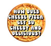 How Does Cheese Pizza Get So Cheesy and Delicious?