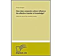 How Does Corporate Culture Influence The Effective Transfer Of Knowledge?