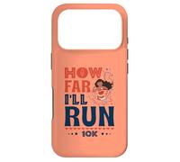 How Far I'll Run - Empowered Runner 10K Race Coque pour iPhone 17 Pro