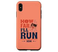 How Far I'll Run - Empowered Runner 10K Race Coque pour iPhone XS Max