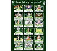How Full Is Your Glass? - 61x91,5 cm - AFFICHE / POSTER G