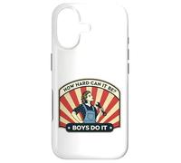How Hard Can It Be Boys Do It Feminist Equity Trades Art Coque pour iPhone 17