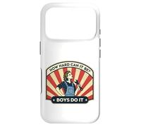 How Hard Can It Be Boys Do It Feminist Equity Trades Art Coque pour iPhone 17 Pro