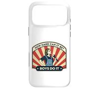 How Hard Can It Be Boys Do It Feminist Equity Trades Art Coque pour iPhone 17 Pro Max