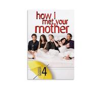 How I Met Your Mother Performer Poster Collectif Peinture décorative sur toile Art mural pour salon, chambre à coucher, 50 x 75 cm