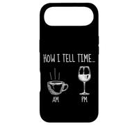 How I Tell Time » avec Inscription « Coffee Or Wine Coque pour iPhone Air