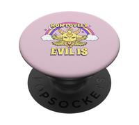 How Lovely Evil is (Déclaration drôle de Bad Girl) PopSockets PopGrip Adhésif