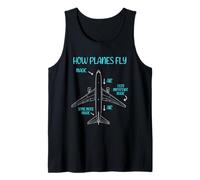 How Planes Fly Magic Air Funny Pilot Aviation Humour Aviation Débardeur
