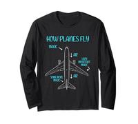 How Planes Fly Magic Air Funny Pilot Aviation Humour Aviation Manche Longue