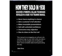 How They Sold In 1938