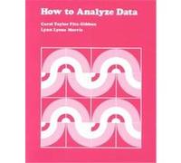 How to Analyze Data, Program Evaluation Kit, Vol 8 Carol Taylor Fitz-Gibbon, Lynn Lyons Morris (Auteur)