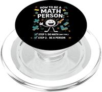 How to Be A Math Person: Playful Math Lovers PopSockets PopGrip pour MagSafe