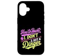 How to Bunt Don't Hit A Dinger Baseball Practice |- Coque pour iPhone 16