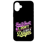 How to Bunt Don't Hit A Dinger Baseball Practice |- Coque pour iPhone 16 Plus