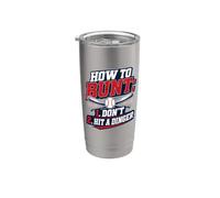How To Bunt, Hit a Dinger Funny Baseball Player Home Run Fun Gobelet isotherme en acier inoxydable double paroi
