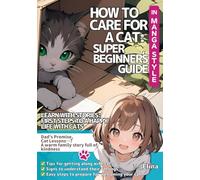 How to Care for a Cat Super Beginners Guide: Learning the Joy of a Happy Life Together Through Manga Stories