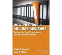 How to Choose and Use Advisors - J. Ward - Palgrave Macmillan - Livre en Anglais - Paperback J. WardJ. Ward (Auteur)