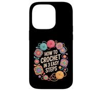How to Crochet in 3 Easy Steps Crocheter Beginner Tips - Coque pour iPhone 14 Pro
