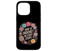 How to Crochet in 3 Easy Steps Crocheter Beginner Tips - Coque pour iPhone 14 Pro Max