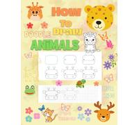 How To Draw Doodle Animals For Kids 2-6 Years old