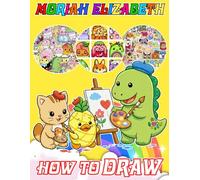 How To Draw Eli-zabeth: Easy Drawing Cute Kawaii Animals Book for Fan Teens Girls Boys Kids Students