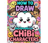How to Draw for Kids Ages 6-9: Chibi Characters: Easy Step-by-Step Guide to Drawing Cute Anime Art, Adorable Animals, Fun Faces & Kawaii Friends