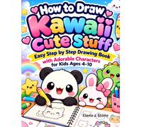 How to Draw Kawaii Cute Stuff: Easy Step by Step Drawing Book with Adorable Characters for Kids Ages 4 to 10