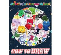 How To Draw The Bat-tle For Dream Island: Deluxe Edition Learn to Draw and Coloring book for Kids, Boys, Girls, Ages 8-12 9-12 Girls, Boys, Teens and Adults