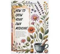 How to Grow Your Own Medicine: A Beginner’s Guide to Healing Naturally with Homegrown Herbs, Plant-Based Remedies, and Everyday Herbal Wellness
