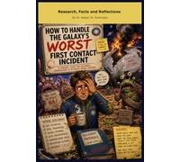 How to Handle the Galaxy’s Worst First Contact Incident: Funny Gift - Notebook Pretending to be a Book | 6" x 9" (15.24 x 22.86 cm)| 200 empty lined ... gift for your loved one or for yourself