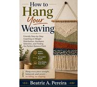 HOW TO HANG YOUR WEAVING: Friendly coaching on weight distribution, hardware selection, and balance points