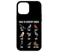 How to Identify Birds Ornithologie Oiseau Drôle Coque pour iPhone 12 Pro Max