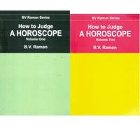How to Judge a Horoscope - Volume 1 & 2 | BV Raman Series | Vedic Astrology Textbook in English