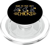 How to Pick Up Chicks - Amusant et Mignon - pour Les Amateurs de Poulet PopSockets PopGrip pour MagSafe