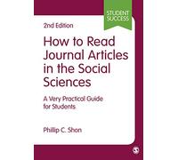 How to Read Journal Articles in the Social Sciences