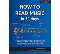 How to Read Music in 30 Days: Music Theory for Beginners - with exercises & online audio