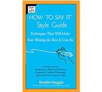 How to Say It Rosalie Maggio (Auteur)