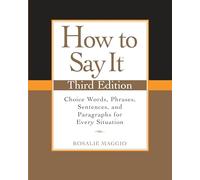 How to Say It Maggio (Auteur)
