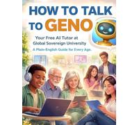 How to Talk to GENO: Your Free AI Tutor at Global Sovereign University: A Plain-English Guide for Every Age