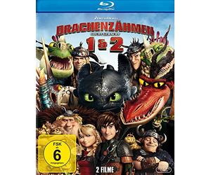 How to Train Your Dragon 1 & 2 [Blu-ray] [Import Allemand]