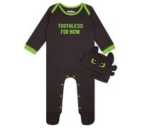 How To Train Your Dragon Body Et Bonnet Bébé, Body Bebe Krokmou, Grenouillère Krokmou, Pyjama Garçon Bébé, Noir 3-6 Mois