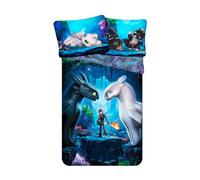 How to Train Your Dragon Housse de Couette Simple en Coton - European Size