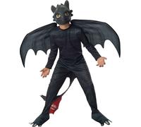 How To Train Your Dragon : The Hidden World - Costume '" '"Krokmou"" - Enfants BN5189 (M) (Noir)
