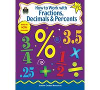 How to Work with Fractions, Decimals & Percents, Grades 4-6: Grades 4-6