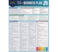 How to Write a Business Plan: A Quickstudy Laminated Reference Guide